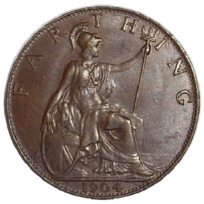 British 1904 Farthing Value