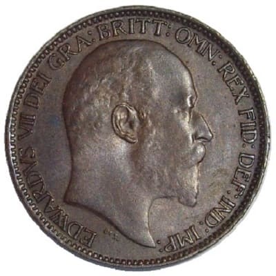British 1905 Farthing
