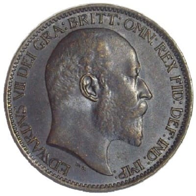 British 1907 Farthing