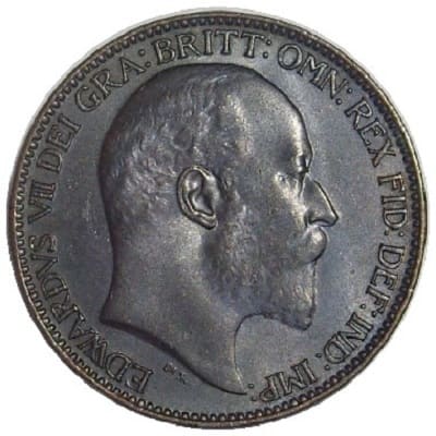 British 1910 Farthing