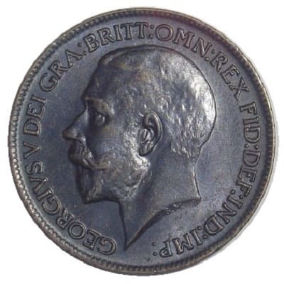British 1914 Farthing