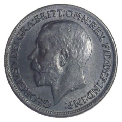 British 1917 Farthing