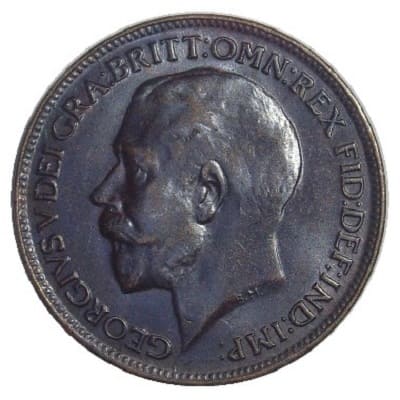 British 1918 Farthing