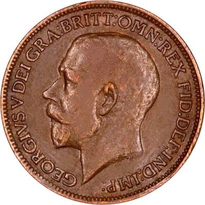 British 1921 Farthing