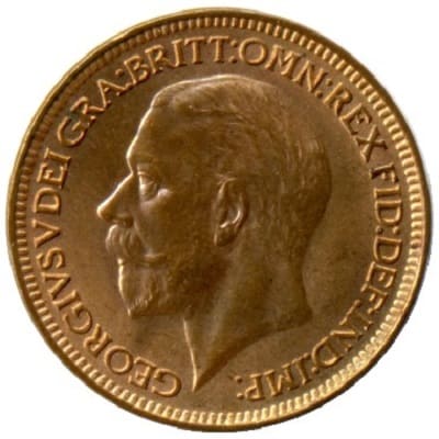 British 1926 Farthing