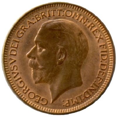 British 1927 Farthing