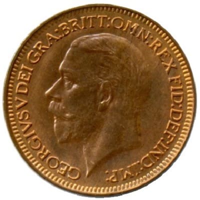 British 1931 Farthing
