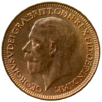 British 1932 Farthing