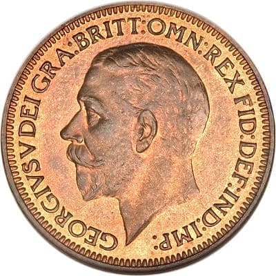 British 1933 Farthing