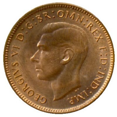 British 1937 Farthing