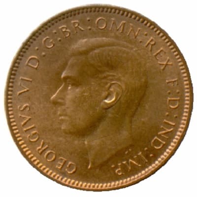 British 1940 Farthing