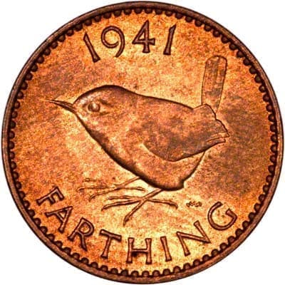 British 1941 Farthing Value
