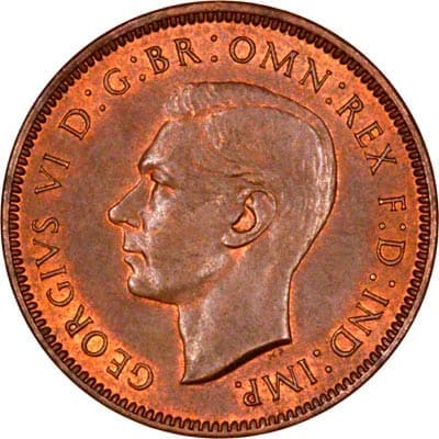 British 1942 Farthing