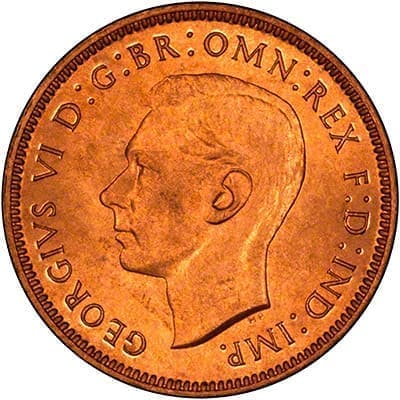 British 1945 Farthing