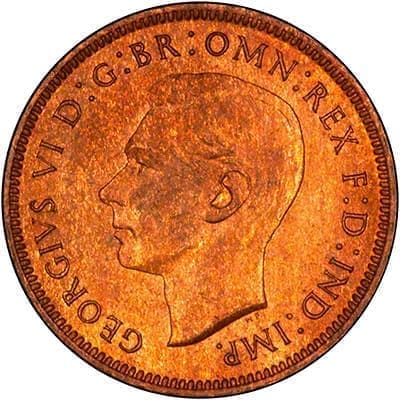 British 1946 Farthing