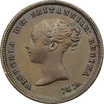 British 1844 Half Farthing Value