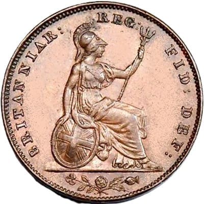 British 1851 Half Farthing Value