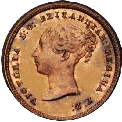 British 1854 Half Farthing