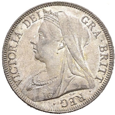 British 1897 Halfcrown