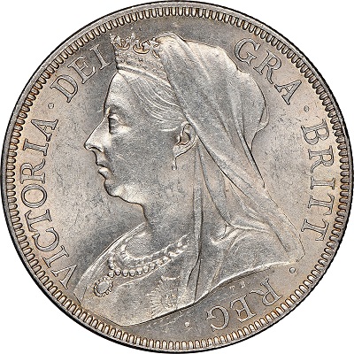 British 1898 Halfcrown Value