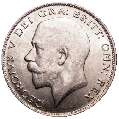British 1924 Halfcrown
