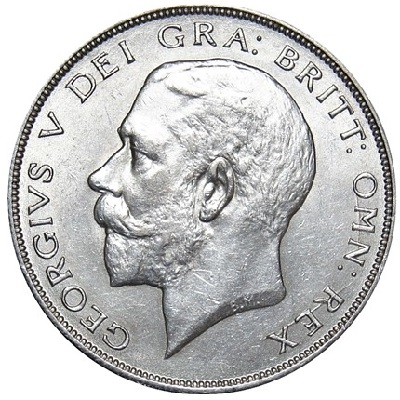 British 1925 Halfcrown