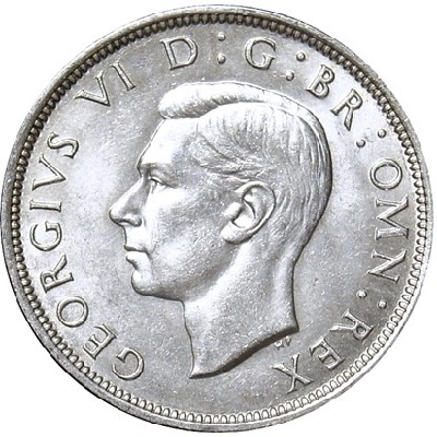 British 1938 Halfcrown