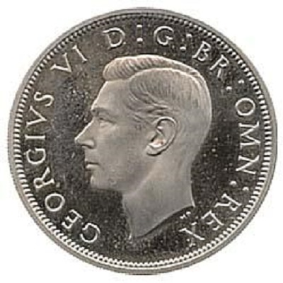 British 1947 Halfcrown