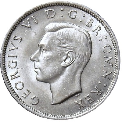 British 1948 Halfcrown