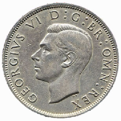 British 1952 Halfcrown