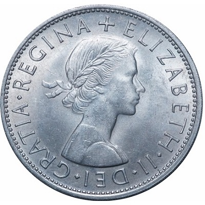 British 1961 Halfcrown