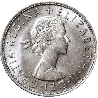 British 1962 Halfcrown