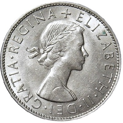 British 1966 Halfcrown