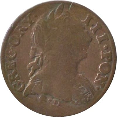 British 1779 Halfpenny