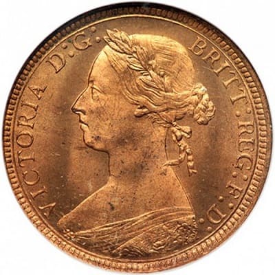 British 1889 Halfpenny