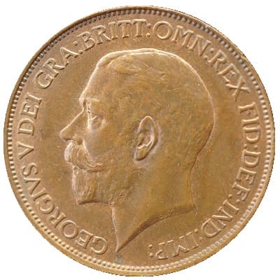 British 1911 Halfpenny