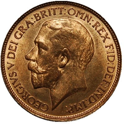 British 1913 Halfpenny