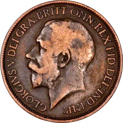 British 1918 Halfpenny
