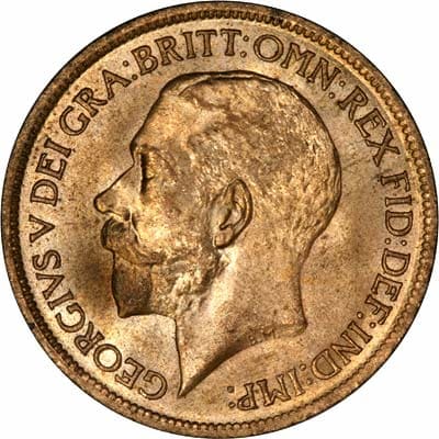 British 1919 Halfpenny