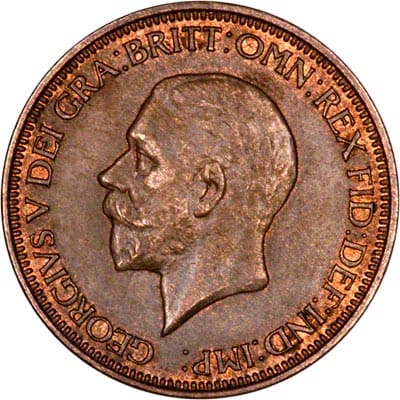 British 1932 Halfpenny