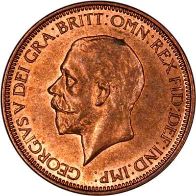 British 1936 Halfpenny