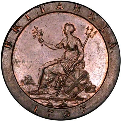 British 1797 Penny Value