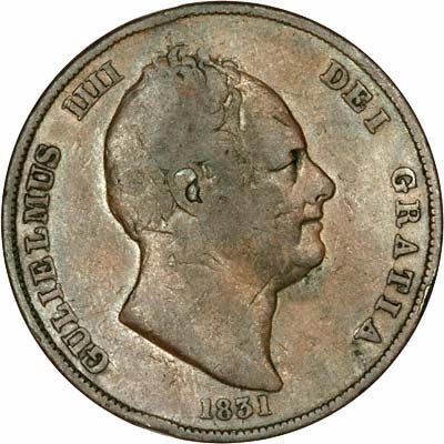 British 1831 Penny