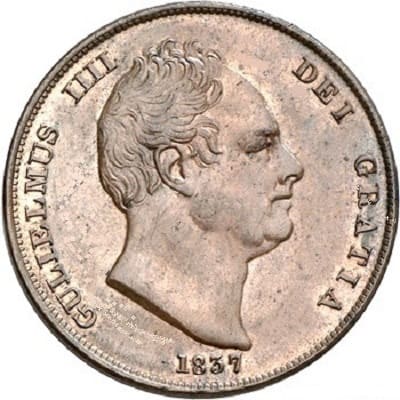 British 1837 Penny