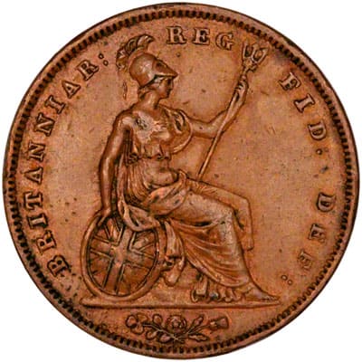 British 1841 Penny Value