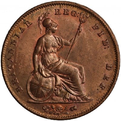 British 1846 Penny Value