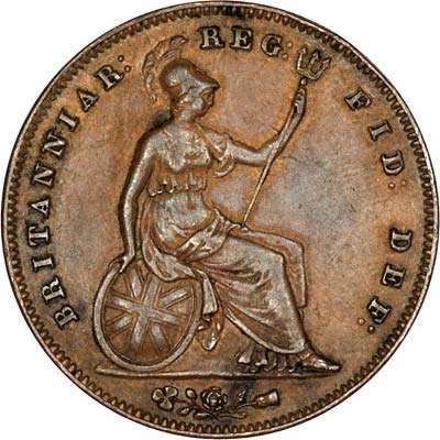 British 1855 Penny Value