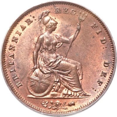 British 1856 Penny Value