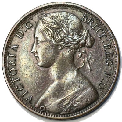 British 1862 Penny