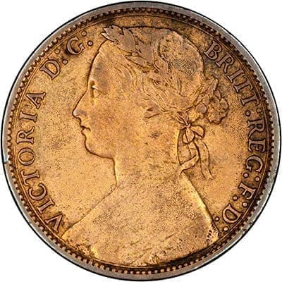 British 1876 Penny